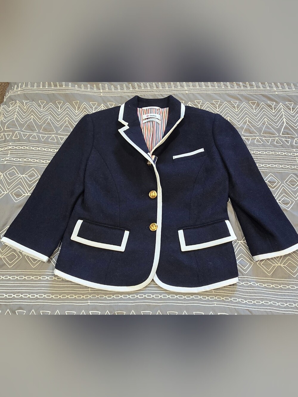 Thom Browne For Neiman Marcus & Target Wool Blazer Size Small